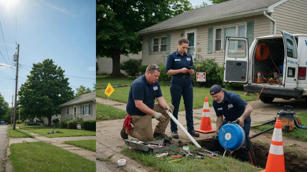 Sewer Line Repair in Menoken, ND near me